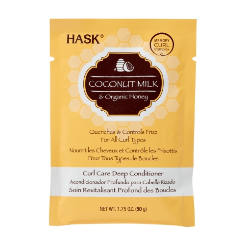 Hask Coconut Milk & Organic Honey Culr Care Deep Conditioner 1.75oz              